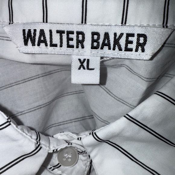 Walter Baker Cropped Montana Shirt Top XL - Picture 7 of 7